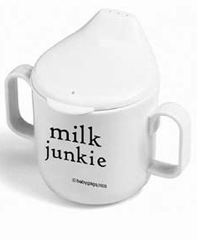 milk junkie sippy cup